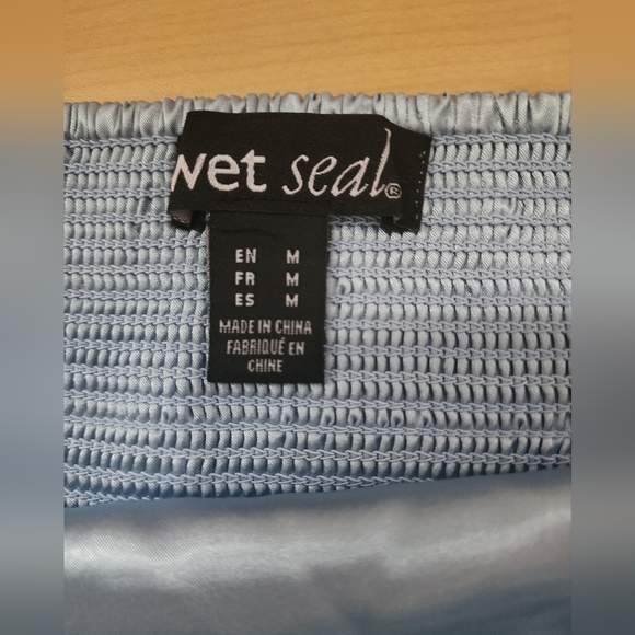 Blue crop top - Picture 2 of 7